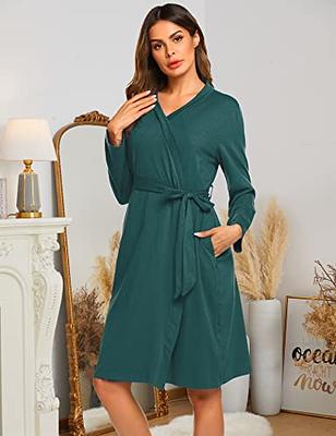 Ekouaer Maternity Robes and Matching Baby Set Maternity Hospital Gowns  Robes for Hospital After Birth Sleepwear Dark Green M - Yahoo Shopping