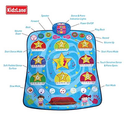 Joyvalley Kids Dance Mat Toys - 2-Player Dance Pad Gifts for Girls