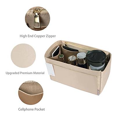 Purse Organizer Insert For Handbags, Silk Purse Organizer with Zipper,  Silky Smooth, Bag Organizer For Speedy Neverfull Tote,onthego,Artsy, 6  Sizes (XL,Silky Beige) - Yahoo Shopping