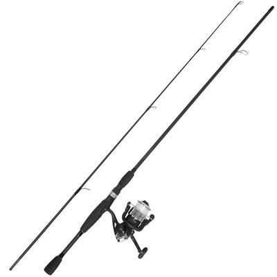 Rigged and Ready Infinite Max Spinning-Baitcast Travel Fishing Rod