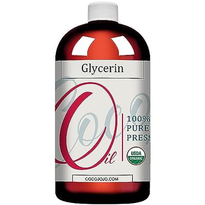 VEGETABLE GLYCERIN Organic USP Grade Non-GMO Natural | Cosmetic Products,  Skin, Hair Care, Soap Making, Household Uses | Soapeauty | 24 oz