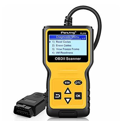 VEVOR OBD2 Scanner Battery Tester 6V/12V - Upgrade 2 IN1 OBD Scanner  Diagnostic Tool Car 100-2000 Battery Charging Cranking System Test Car Code  Reader Scan Tool for All OBDII Protocol Cars Since