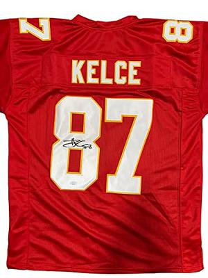 Travis Kelce Autographed and Framed Kansas City Chiefs Jersey