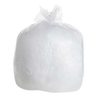 Lavex 55-60 Gallon 14 Micron 38 x 60 High Density Janitorial Can Liner / Trash  Bag 