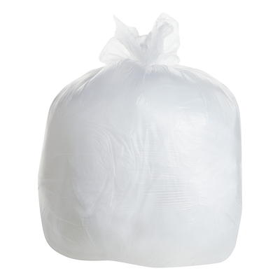 55-60 Gallon Clear Trash Bags 38x60 14 Micron 200 Bags