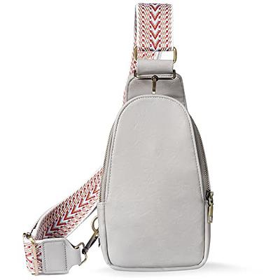 KFXFENQ Sling Bag for Women PU Leather Sling Bags for