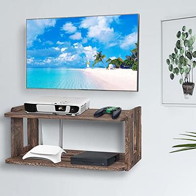 Wall Mount Storage Shelf Tv Box Router Shelf Mini Pc Dvd - Temu