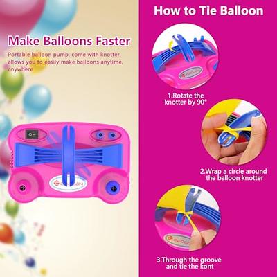 IDAODAN Electric Balloon Pump, Portable Electric Balloon Blower