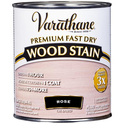 Varathane 1 Qt. Jet Black Premium Fast Dry Interior Wood Stain (Case of 2)