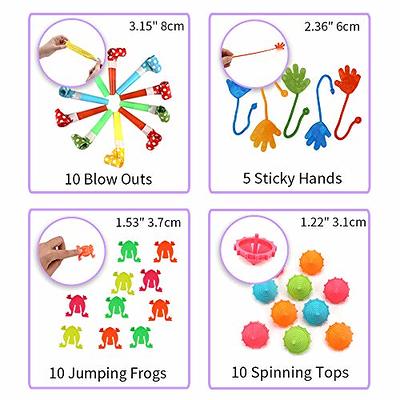 120 Pcs Party Favors for Kids, Treasure Box Toys for Classroom, Goodie Bag  Stuffers, Pinata Filler, Treasure Cheast for Kids Prizes, Carnival Prizes