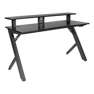 OSP Home 63 Adaptor Gaming Desk in Black