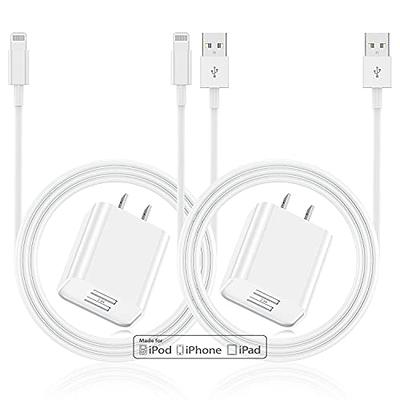   Basics USB-C to Lightning ABS Charger Cable, MFi  Certified Charger for Apple iPhone 14 13 12 11 X Xs Pro, Pro Max, Plus,  iPad, 3 Foot, White : Electronics