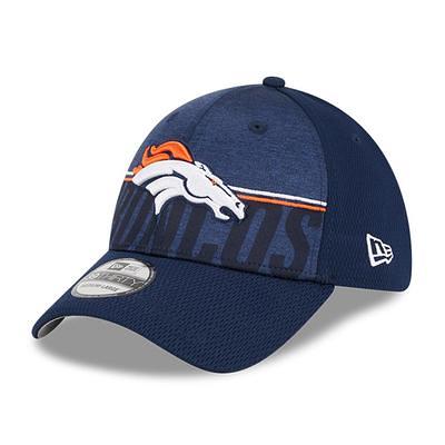 Men's New Era Orange/Navy Denver Broncos 2023 Sideline 59FIFTY Fitted Hat