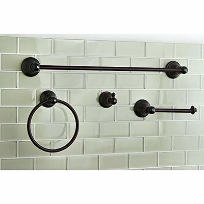 Kingston Brass 5-Piece Bathroom Accessory Set, Brushed Nickel BAHK1612478SN