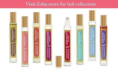 Zoha, Amber Bloom Perfume Oil, Alcohol Free Long Lasting Amber Oil Perfume  for Women and Men, Hypoallergenic Travel Size Fragrance Oil Roll On  Perfume