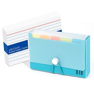 Colored Index Cards Dividers 3x5 Inches Tabbed Cards Ruled Note