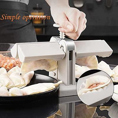 Automatic ABS and Stainless Steel Double Head Dumpling Maker Dumpling  Machine Dumplings Making Tool Kitchen Gadget Kitchen Accessories - Yahoo  Shopping