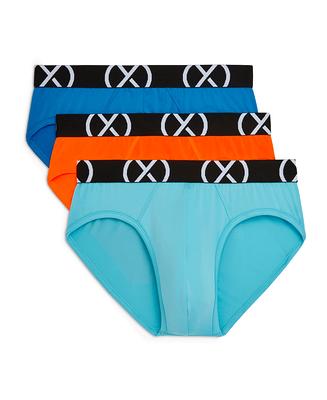 2(x)ist Men's Micro Sport No Show Performance Ready Brief, Pack of 3 -  Electric Blue, Shocking Orange, Blue Fis - Yahoo Shopping