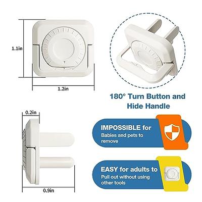 EUDEMON 1 Pack Baby Safety Electrical Outlet Cover Box Childproof