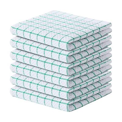 Fintale 100% Cotton Dish Cloths - Soft, Super Absorbent and Lint Free Dish  Towels for Kitchen - Perfect for Drying and Washing Dishes - 6 Pack  (Lattice Designed, Teal) - 12 x 12 Inches - Yahoo Shopping