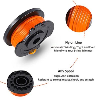 KAKO AF100 Replacement Spool for Black and Decker Weed Eater Spool, 0.065  30ft Trimmer Line for Black & Decker Weed Eater String, for Black and