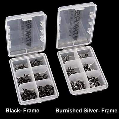 STEEL EYE CERAMIC Ring Fishing Rod Guide Tip Repair Kit Tackle Box