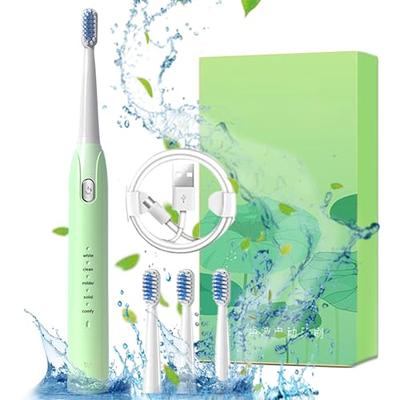 crgrtght Electric Toothbrush, Electric Toothbrush with 8 Brush Heads,with  Toothbrush Box, 5 Cleaning Modes,Deals, Water Proofing Ipx7 Water Proofing