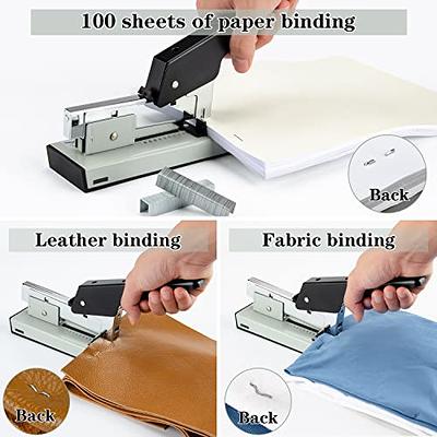 LLDYNW Stapler, Metal Desk Stapler, Binding Desk Stapler, 100 Sheet  Capacity Office Stapler – INPANI