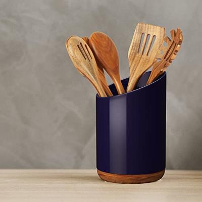 Acacia Utensil Holder