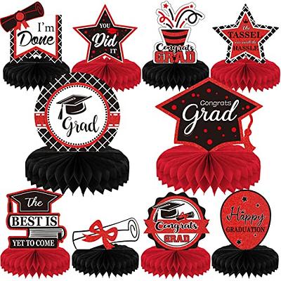 Class Of 2024 Graduation Party Straws Decoration