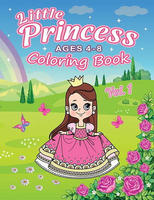 Princess coloring book: Princess Coloring Book for Girls, Kids