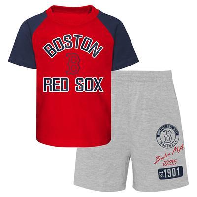 Infant Tiny Turnip White Boston Red Sox Bubbles T-Shirt