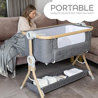 KoolerThings Baby Bassinet, Bedside Sleeper for Baby, Easy Folding