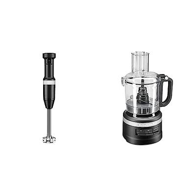 KitchenAid - Cordless Variable Speed Hand Blender - Black Matte