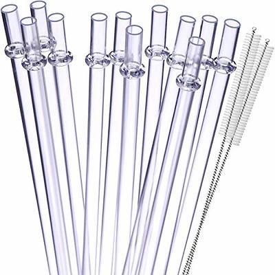 AIZIXIN Clear Reusable Hard Plastic Straws for Yeti/Rtic Tumblers, Tall  Cups and Mason Jars,10.8inch, Pack of 12,BPA-Free Unbreakable Drinking Straw  with 2 Cleaning Brush - Yahoo Shopping