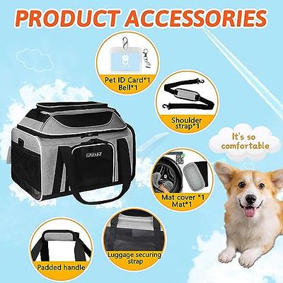 Conlun Cat Carrier Airline Approved, Soft-Sided Dog Carrier with