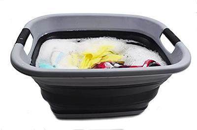 SAMMART sammart 42l (11 gallon) collapsible plastic laundry basket