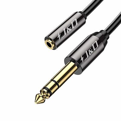 XLR Female to 1/8 inch TRS Male Balanced Microphone Cable – J&D Tech