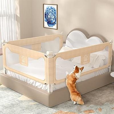 MagicFox Bed Rails for Toddlers, Extra Tall Specially Designed for