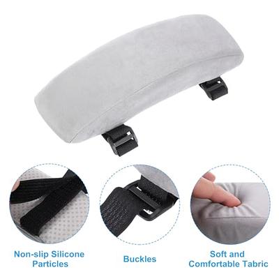 GEZICHTA Chair Arm Pad Covers Overs,Elasticity Office Computer Chair Arm Slipcover,Removable Washable Office Chair Armrest Covers Pads for Swivel