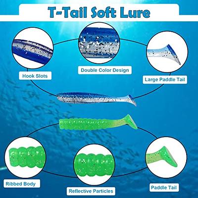 Soft Spider Bait, Bass Fishing Lure, Lifelike Skin Pattern, Bionic Weedless  Strong Plastic Body, Mustad Hooks, for Bass Snakehead Pike Trout, 2.8in/  0.23oz, 5 pcs (A (2.8in, 0.23oz)) - Yahoo Shopping