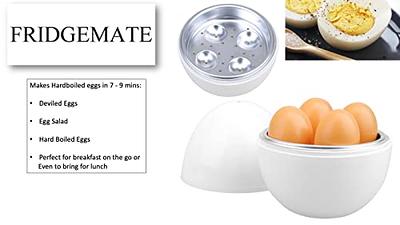 Microwave Egg Poacher, 2 Cavity Edible Silicone Drain Egg Boiler