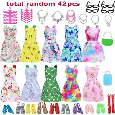 ZITA ELEMENT 335+ Pcs Fashion Design 11.5 Inch Girl Doll Clothes  Accessories Kit - Creativity Doll Dress DIY Crafts and Sewing Kit 11.5  Doll Shoes