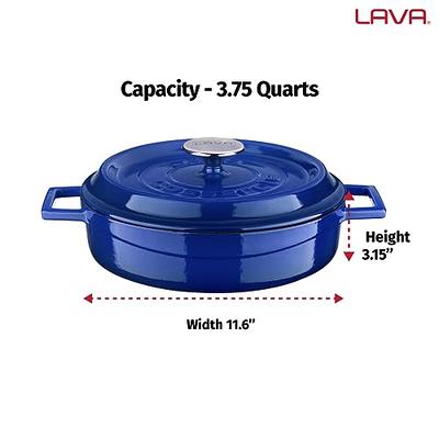 Segretto Cookware Enameled Dutch Oven, 6 Quarts