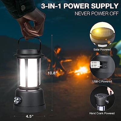 LED Camping Lantern, CT CAPETRONIX Rechargeable Camping Lights