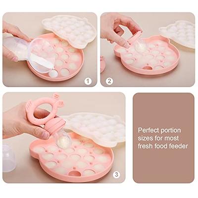 haakaa Silicone Baby Food Freezer Tray with Lid by haakaa - Perfect Storage  Container for Homemade Baby Food, Vegetable & Fruit Purees, and Breast  Milk, Blush - Yahoo Shopping