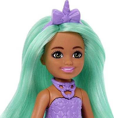 Barbie Dreamtopia Doll with Removable Unicorn Headband & Tail, Blue &  Purple Fantasy Hair & Cloudy Star-Print Skirt, Unicorn Toy