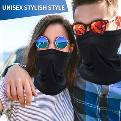 SHEVERCH 2 pack Black Neck Gaiter Mask for Men Women UV Sun Protection  Windproof Gator Face Cover Scarf Fishing Cycling Hiking Ski - Yahoo Shopping