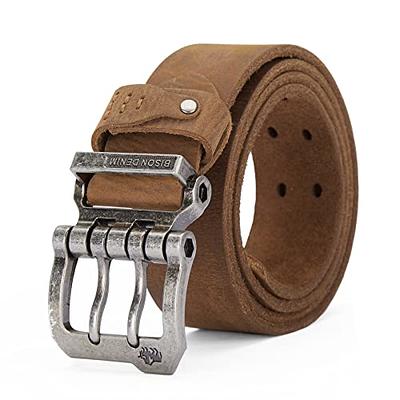 Classic Casual Mens Belt for Jeans Genuine Leather Belt Size 105cm-150cm |  eBay