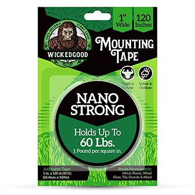 Nano Double Sided Tape Heavy Duty, Multipurpose Transparent Tape for Wall,  Ceramic, Floor, Glass,Sturdy Sticky & Removable Mounting Tape For